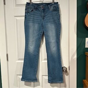 Old Navy Mid-Rise Kicker Bootcut Womens Jeans size 12 Short
